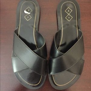 Black sandals